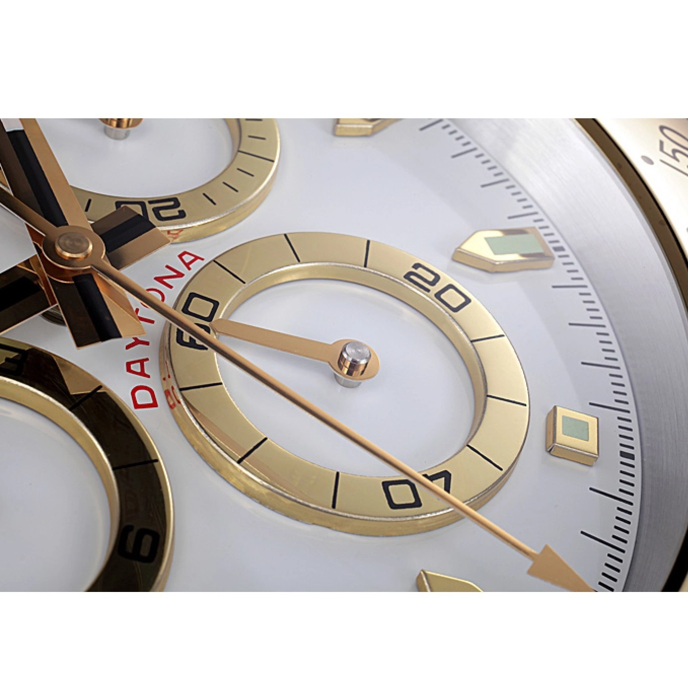 Aaa replica watch Gold-White Rolex Daytona Wall 621911 Clock Cosmograph 0512